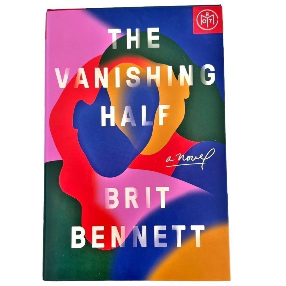 The Vanishing Half Brit Bennett Book of the Month BOTM Hardcover Fiction Novel.